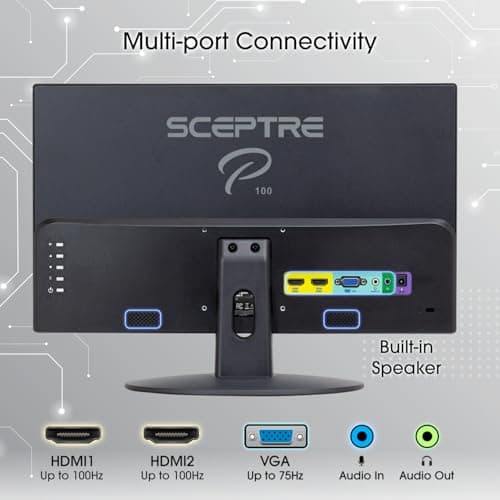 Sceptre New 22-inch Professional Monitor HDMI x2 Build-in Speakers 2025