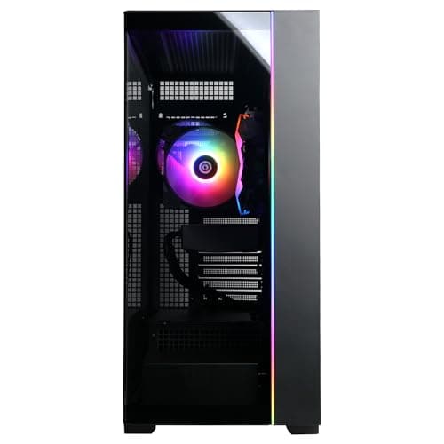 CyberPowerPC Gamer Master Gaming PC, AMD Ryzen 7 8700F 4.1GHz, GeForce RTX 5060 Ti 8GB, 16GB DDR5, 1TB PCIe 4.0 SSD, WiFi Ready & Windows 11 Home (GMA2900A2)