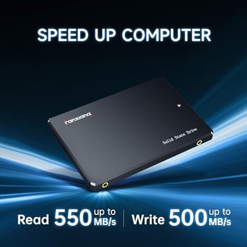 S101 512GB SSD SATA III 6Gb/s 2.5" Internal Solid State Drive, Read Speed up to 550MB/sec, Compatible with Laptop and PC Desktops(Black)