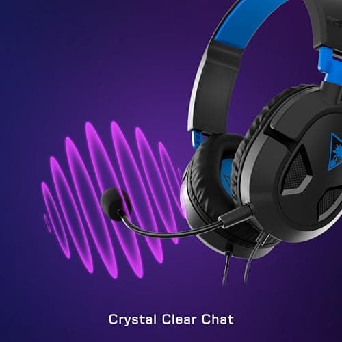 Turtle Beach Recon 50 PlayStation Gaming Headset - PS5, PS4, Xbox Series X, Xbox Series S, Xbox One, Mobile & PC with 3.5mm - Removable Mic, 40mm Speakers