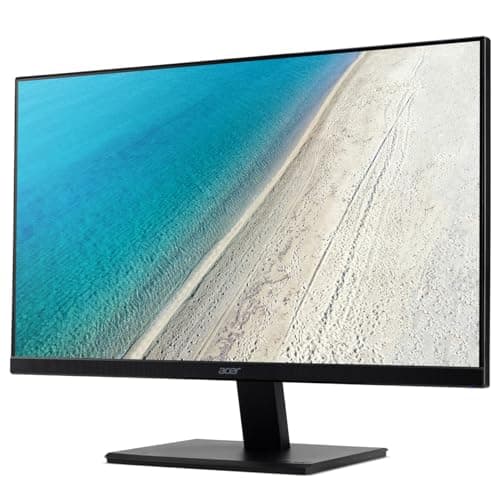 acer 24" FHD IPS (1920x1080) Monitor Bundle with Docztorm Dock, 100Hz Display, 1 HDMI 1.4, 1 VGA, Flickerless, VESA Mount (100x100 mm), Ideal for Home & Business, Black (2025 Latest Model)