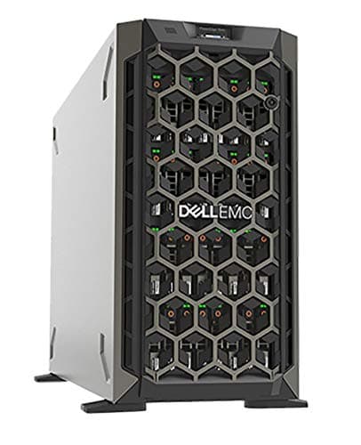 Dell PowerEdge T440 Tower Server with 2 Intel Silver 4110 8-core CPUs, 128GB DDR4 RAM, 16TB 12Gb SAS HDDs, RAID (Renewed)