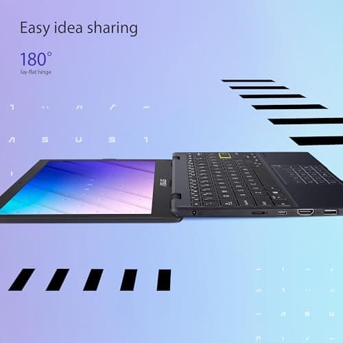 ASUS Vivobook Go 11.6” HD Slim Laptop, Intel Dual Core N4500, Intel Graphics, 4GB, 128GB, Windows 11 Home, SonicMaster, ErgoSense, Black, L210KA-ES04