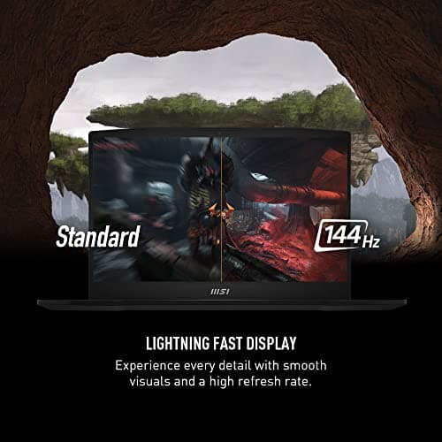 MSI Katana 17 Gaming Laptop: 13th Gen Intel Core i7, GeForce RTX 4060, 17.3" 144Hz FHD Display, 32GB DDR5, 1TB NVMe SSD, USB-Type C, Cooler Boost 5, Win11 Home: Black B13VFK-835US