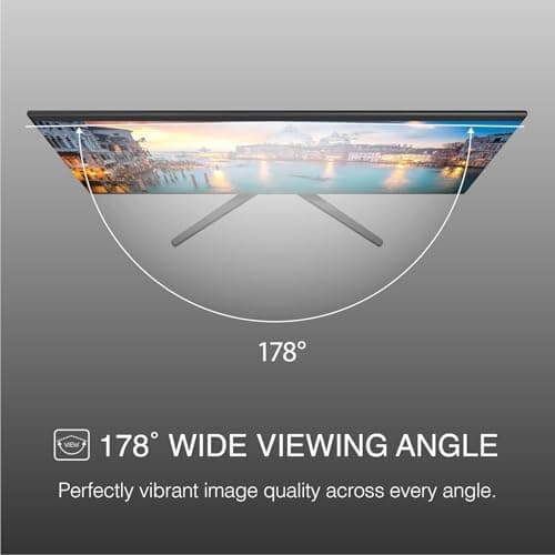 Packard Bell AirFrame 24 " FHD Monitor, 1920x1080, Ultrawide, VESA Mount, Tilt Adjust, HDMI/VGA, Slim Bezel, for Home, Office, and Light Gaming - 2 Pack