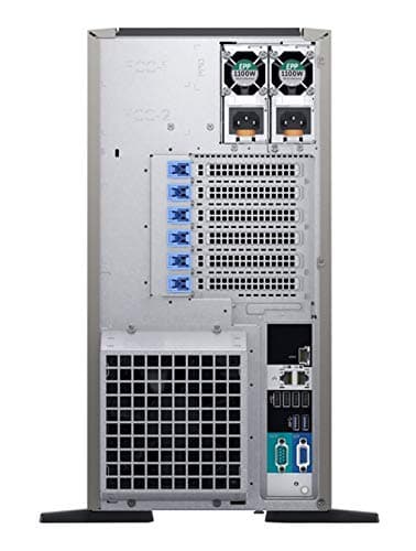 Dell PowerEdge T440 Tower Server with 2 Intel Silver 4110 8-core CPUs, 128GB DDR4 RAM, 16TB 12Gb SAS HDDs, RAID (Renewed)