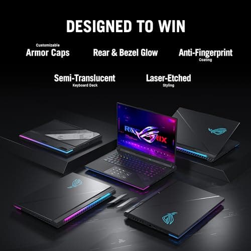 ASUS ROG Strix Scar 16 (2024) Gaming Laptop, 16” Nebula HDR 16:10 QHD 240Hz/3ms, 1100 nits, Mini LED Display, GeForce RTX 4080, Intel Core i9-14900HX, 32GB DDR5, 1TB SSD, Windows 11 Pro, G634JZR-XS96