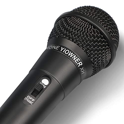 Wired Karaoke Microphone, Handheld for Singing, With 2.5m Cable, Vocal Dynamic Mic for Speaker, AMP, Mixer, DVD