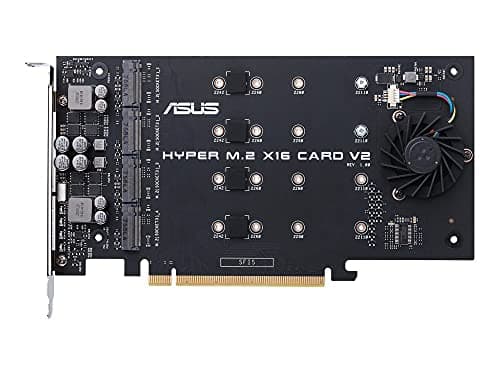 ASUS Hyper M.2 x16 Card v2 4 x M.2 Socket 3