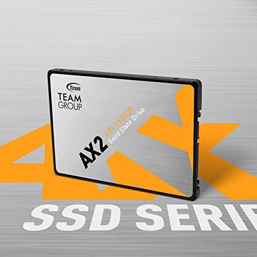 TEAMGROUP AX2 2TB 2 Pack 3D NAND TLC 2.5 Inch SATA III Internal Solid State Drive SSD (Read Speed 540 MB/s) Compatible with Laptop & PC Desktop T253A3002T0C1P1