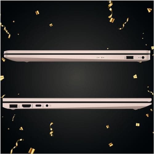 HP 2025 17t Business Professional Rose Gold Laptop, 17.3" HD+ Touchscreen, Intel Core i5-1335U, 32GB RAM, 1TB SSD, Webcam, FP Reader, Backlit KB, HDMI, Wi-Fi 6, Windows 11 Pro