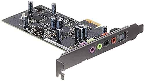 ASUS XONAR SE 5.1 Channel 192kHz/24-bit Hi-Res 116dB SNR PCIe Gaming Sound Card with Windows 10 compatibility
