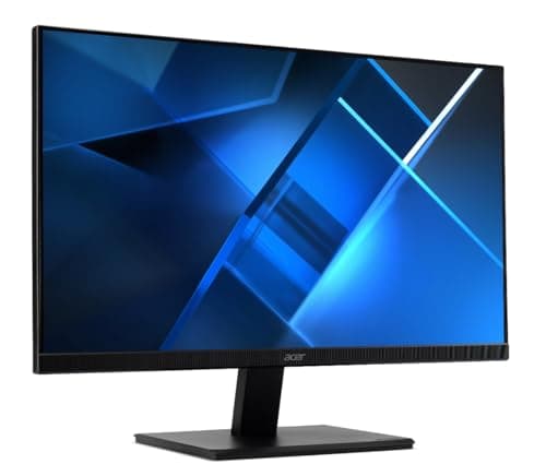 acer 27" IPS FHD (1920 x 1080) Home & Office Monitor with AMD FreeSync, 4ms RT, 100Hz Refresh, VESA Mount, HDMI, VGA & Dockztorm USB Port Expander, (2025 Latest Model)