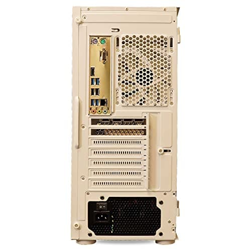 ViprTech Ghost Gaming PC - AMD Ryzen 5 5600 (4.4Ghz Turbo), RTX 3060 12GB, 16GB DDR4 3200, 512GB NVMe SSD, VR-Ready, Streaming, WiFi, RGB, Windows 11, Desktop Computer Tower, White
