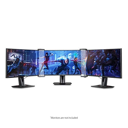 ASUS ROG Bezel-Free Kit ABF01 Universal Multi-Monitor Setup with Optical Micro-structures Easy Assembly, CLEAR, (Set of 2)