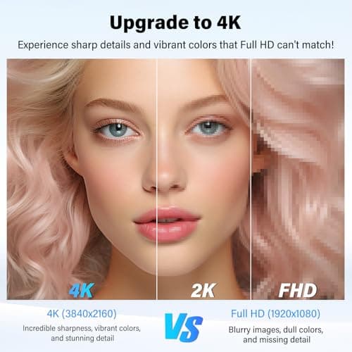 Innoview 23.8” 4K Portable Monitor, UHD (3840*2160) 100%sRGB IPS Speakers USB-C HDMI Work Home Second Monitor W/180°Adjustable Stand for Laptop, Desktop, Macbook, Phones, Tablet, PS5/4, Xbox, Switch