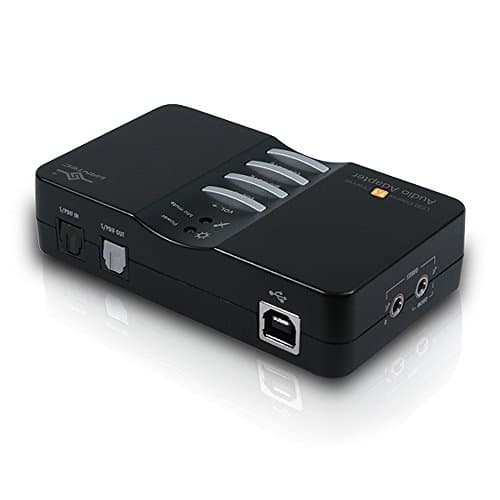 Vantec NBA-200U USB External 7.1 Channel Audio Adapter (Black)