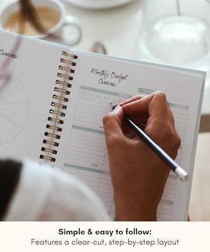 Lamare Budget Planner and Monthly Bill Organizer – Financial Planner with Expense Tracker Notebook, Debt Tracker & Budget Journal