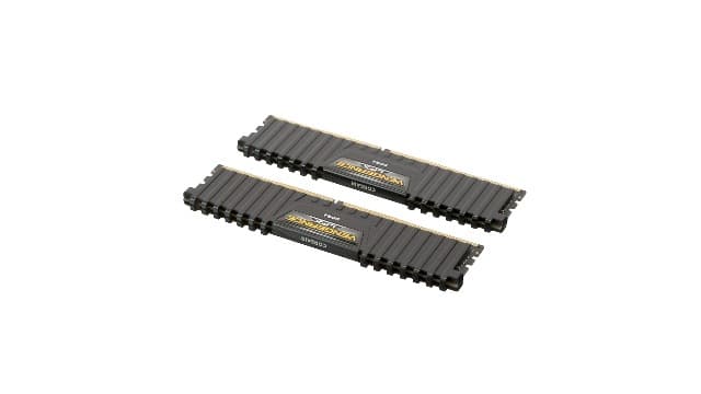 CORSAIR VENGEANCE LPX DDR4 RAM 32GB (2x16GB) 3200MHz CL16-20-20-38 1.35V Intel AMD Desktop Computer Memory - Black (CMK32GX4M2E3200C16)