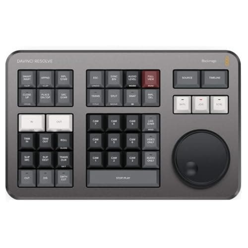 Blackmagic Design Davinci Resolve Speed Editor Bundle with Davinci Resolve 18 Studio (Activation Card)