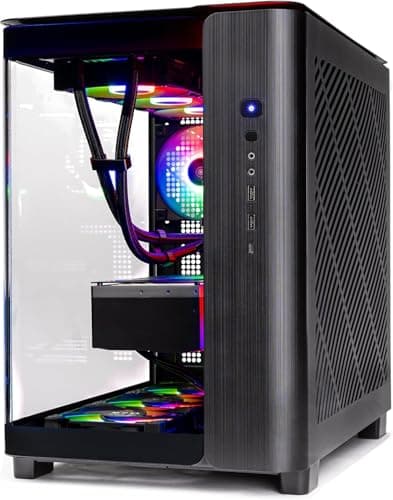 Skytech King 95 Gaming PC Desktop, Ryzen 7 9800X3D 4.7 GHz (5.2 GHz Turbo), NVIDIA RTX 5070 Ti 16GB, 2TB Gen4 NVMe SSD, 32GB DDR5 RAM 6000 RGB, 850W Gold PSU, 360mm ARGB AIO, Wi-Fi, Win 11