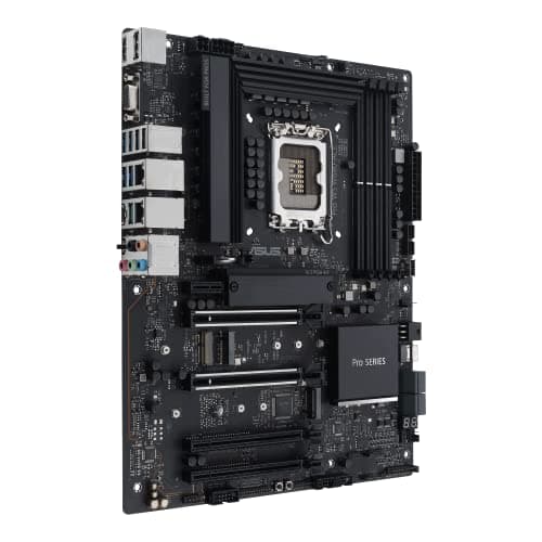 Pro WS W680-ACE Intel W680 LGA 1700 ATX Workstation Motherboard,2xPCIe 5.0x16 Slot,DDR5,ECC Memory,2x2.5 Gb LAN,3X M.2 Slots,USB 3.2 Gen 2x2 Front Panel,SlimSAS,BMC Header,Thunderbolt 4Header,ACCE.