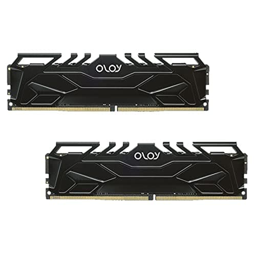 OLOy DDR4 RAM 32GB (2x16GB) 3200 MHz CL16 1.35V 288-Pin Desktop Gaming UDIMM (MD4U163216BJDA)