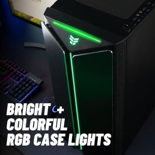 Mantis V2 Gaming Desktop PC (NVD GeForce RTX 5090, Intel 24-Core i9-14900KF Processor, WaterCooled, 64GB DDR5 RAM, 2TB NVMe Gen4 SSD, HDMI, WiFi 6E + BT, Windows 11 Pro) - Best 2024 RGB Gamer Desktop