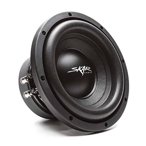 Skar Audio Single 8" Complete 700 Watt SDR Series Subwoofer Bass Package - Includes Loaded Enclosure with Amplifier