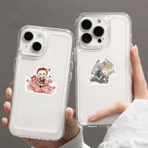 [100 PCS] QYZHIZ Cute Genshin Impact Sticker, Colourful Stickers, Game Sticker for Fans, Waterproof Stickers for Laptop, Water Bottle, Computer, Skate, Phone, Bike, Guitar.