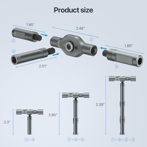 24 in 1 Magnetic Screwdriver Set, DIY Ratchet Mini Screwdriver Set, Removable self-assembly Precision Screwdriver kit, Magnetic DIY Precision Tool kit for PC Mobile Watch Bicycle