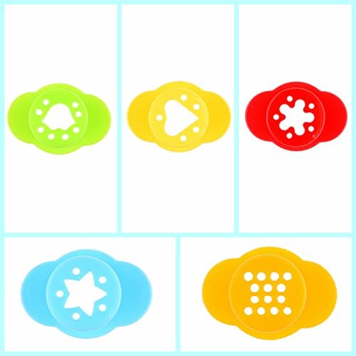 Kare & Kind® Set of 10 pcs Smart Dough Tools Kit with Extruder Machine (10 Extruder Tools)