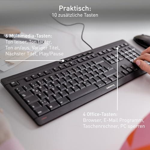 Cherry Keyboard Stream [DE] Black