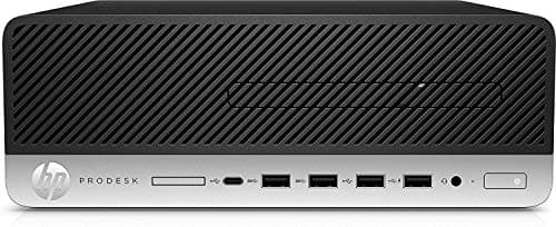 HP ProDesk 600 G4 SFF Desktop Computer, Intel Hexa Core i5-8500 3.0GHz, 16GB DDR4 RAM, 256GB PCIe SSD, Type-C, 2 Display Ports, Keyboard & Mouse, Black, Win 10 Pro (Renewed)
