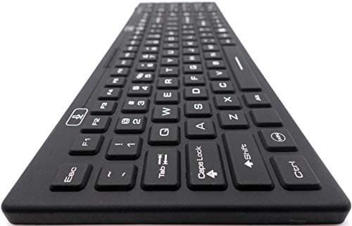 DS International DSI LED Backlit Keyboard with Number Pad - Industrial IP68 Waterproof Rugged Silicone IKB106BL