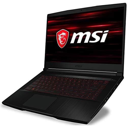 MSI GF63 THIN 9SCX-005 15. 6" FHD Gaming Laptop Intel Core i5-9300H GTX1650 8GB 256GB NVMe SSD Win10