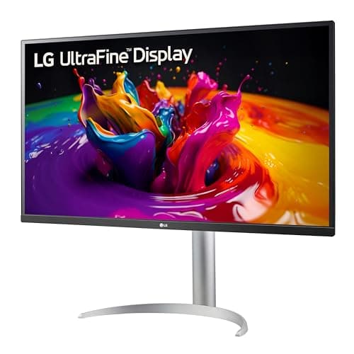 LG 32UP83AK-W 32-inch Ultrafine 4K UHD (3840 x 2160) IPS Computer Monitor, 60Hz, HDR10, Built-in Speaker, Reader Mode, HDMI, DisplayPort, USB Type-C 60W PD, Tilt/Height/Pivot Adjustable Stand, White