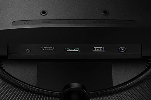 Samsung 34' Odyssey G5 Ultra-Wide Gaming Monitor with 1000R Curved Screen, 165Hz, 1ms, FreeSync Premium, Large Display, Eye Comfort, Multiple Ports, WQHD, LC34G55TWWNXZA, Black