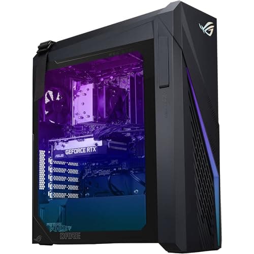 ASUS ROG Strix G16CH Gaming Desktop Intel 16-core i7-13700F (Beats i9-12900F) 32GB RAM 1TB SSD Geforce RTX 4060 Ti Dual 8GB Aura Sync Lighting 750W PSU (80+ Gold) Win11 w/ICP Accessory