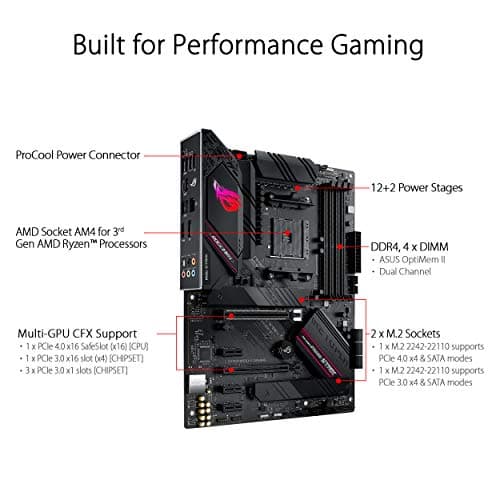 ASUS ROG Strix B550-F Gaming Motherboard, AMD AM4 Zen 3 Ryzen 5000