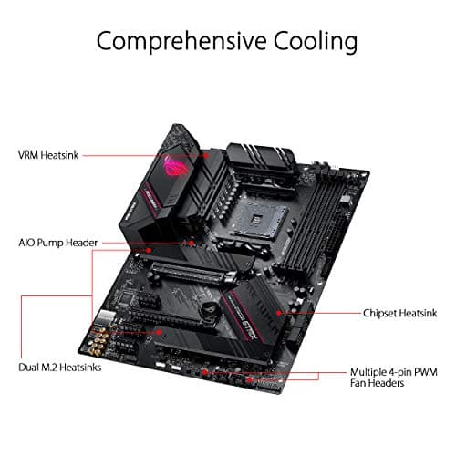 ASUS ROG Strix B550-F Gaming Motherboard, AMD AM4 Zen 3 Ryzen 5000