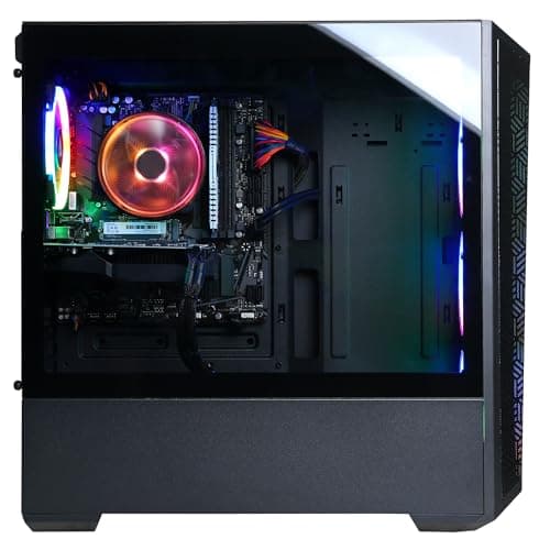 CyberPowerPC Gamer Xtreme VR Gaming PC, Intel Core i5-14400F 2.5GHz, GeForce RTX 4060 8GB, 16GB DDR5, 2TB PCIe Gen4 SSD, WiFi Ready & Windows 11 Home (GXIVR8060A20)