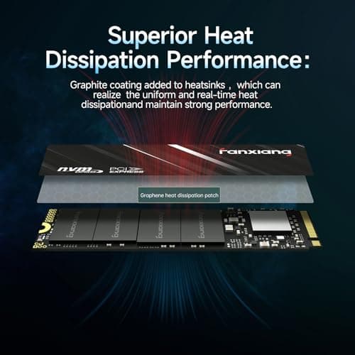 S501Q SSD 512GB PCle 3.0x4 Internal Solid State Drive, NVMe M.2 2280 Internal Solid State Drive, SLC Cache 3D NAND Up to 3200MB/s for Laptop and PC Desktops