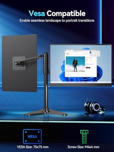 Newsoul 16" OLED Portable Monitor, Laptop Screen Extender 3K 2880x1800 120Hz 0.1ms Response, 500 Nits Brightness, 100000:1 Contrast, 100% DCI-P3 Ultra-Slim Travel Monitor for Phone Game Consoles