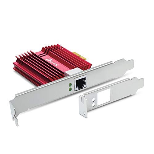 TP-Link 10GB PCIe Network Card (TX401)-PCIe to 10 Gigabit Ethernet Adapter,Supports Windows 11/10/8.1/8/7, Servers 2019/2016/2012 R2, and Linux, Including a CAT6A Cable