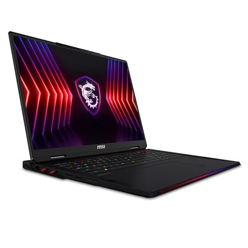 MSI Raider 18 HX 18” 120Hz UHD+ Gaming Laptop: Intel Core i9-14900HX, NVIDIA Geforce RTX 4090, 64GB DDR5, 2TB NVMe SSD, Cooler Boost 5, Win 11 Pro: Black A14VIG-255US