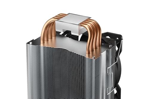 be quiet! Pure Rock Pro 3 LX CPU Air Cooler | 6 High Performance 6mm Heat Pipes with HDT Technology | 120mm Quiet ARGB PWM Fan | AMD:AM4 AM5/Intel LGA 1700/1150/1151/1200 | Black | BK043