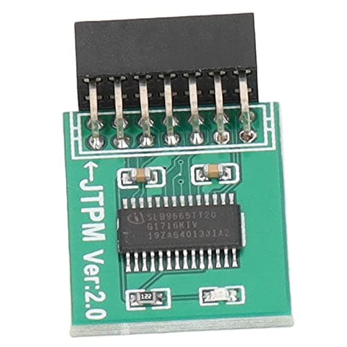 MSI TPM 2.0 Module Board for Win11 Green, Strong Encryption, 14 Pin LPC Interface, Compatible with PC