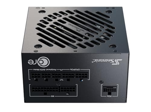 Seasonic CORE V2 GX-650 (ATX3) - 650W - 80+ Gold - ATX 3.0 & PCIe 5.1 Ready - Full-Modular - ATX Form Factor - Premium Capacitor - 7 Year Warranty - Nvidia RTX 30/40 Super & AMD GPU Compatible