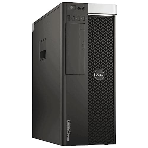 Dell Precision T5810 Mid-Tower Workstation - Intel Xeon E5-1650 v3 3.5GHz 6 Core Processor, 32GB DDR4 Memory, 512GB SSD, Nvidia Quadro K2200 Graphics Card, Windows 10 Pro. (Renewed)